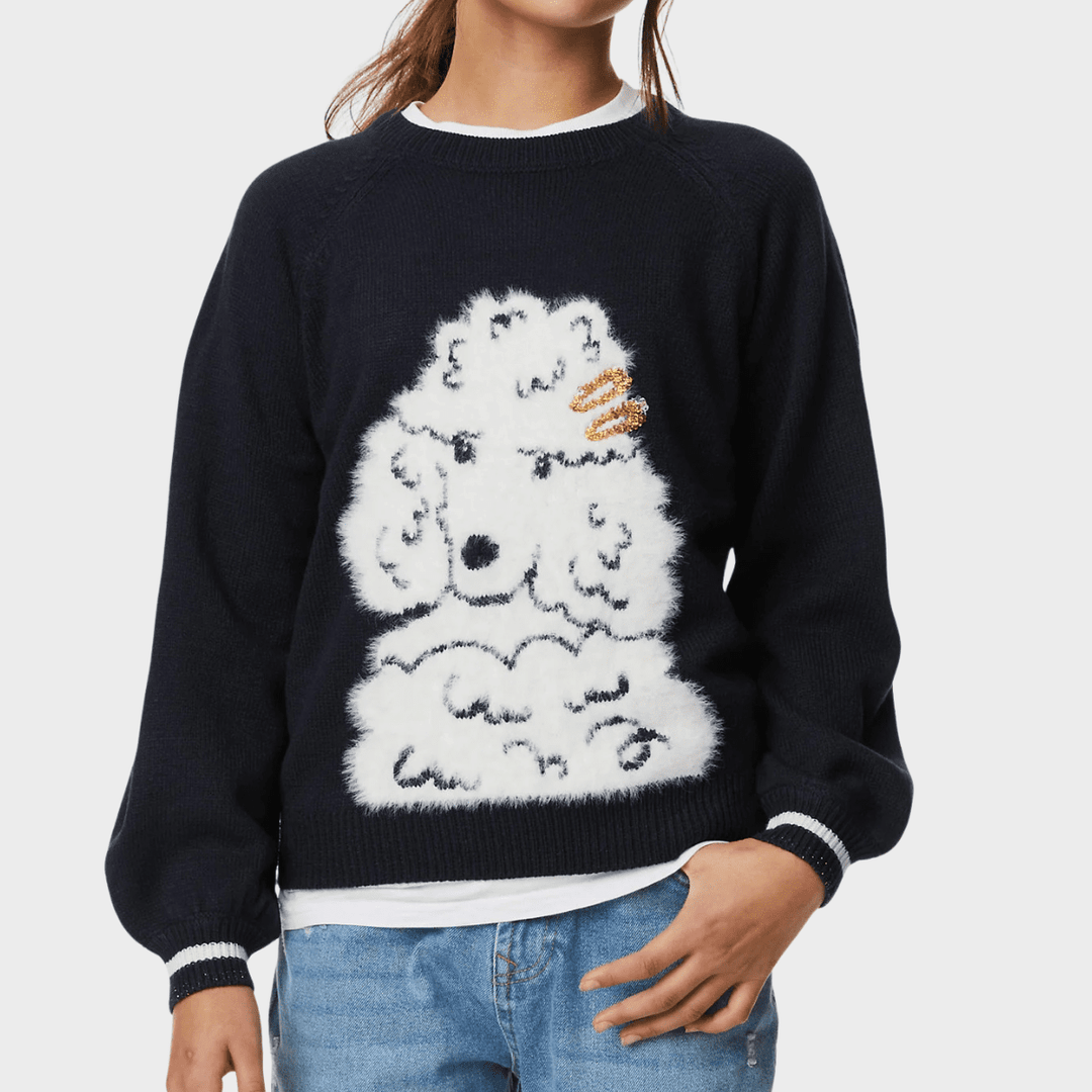 Girls Poodle Jumper from You Know Who's