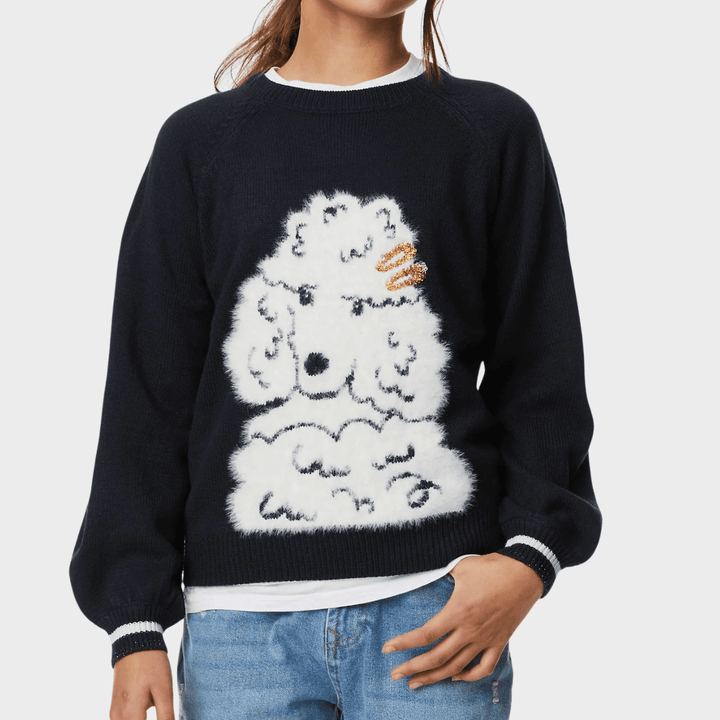 Girls Poodle Jumper from You Know Who's