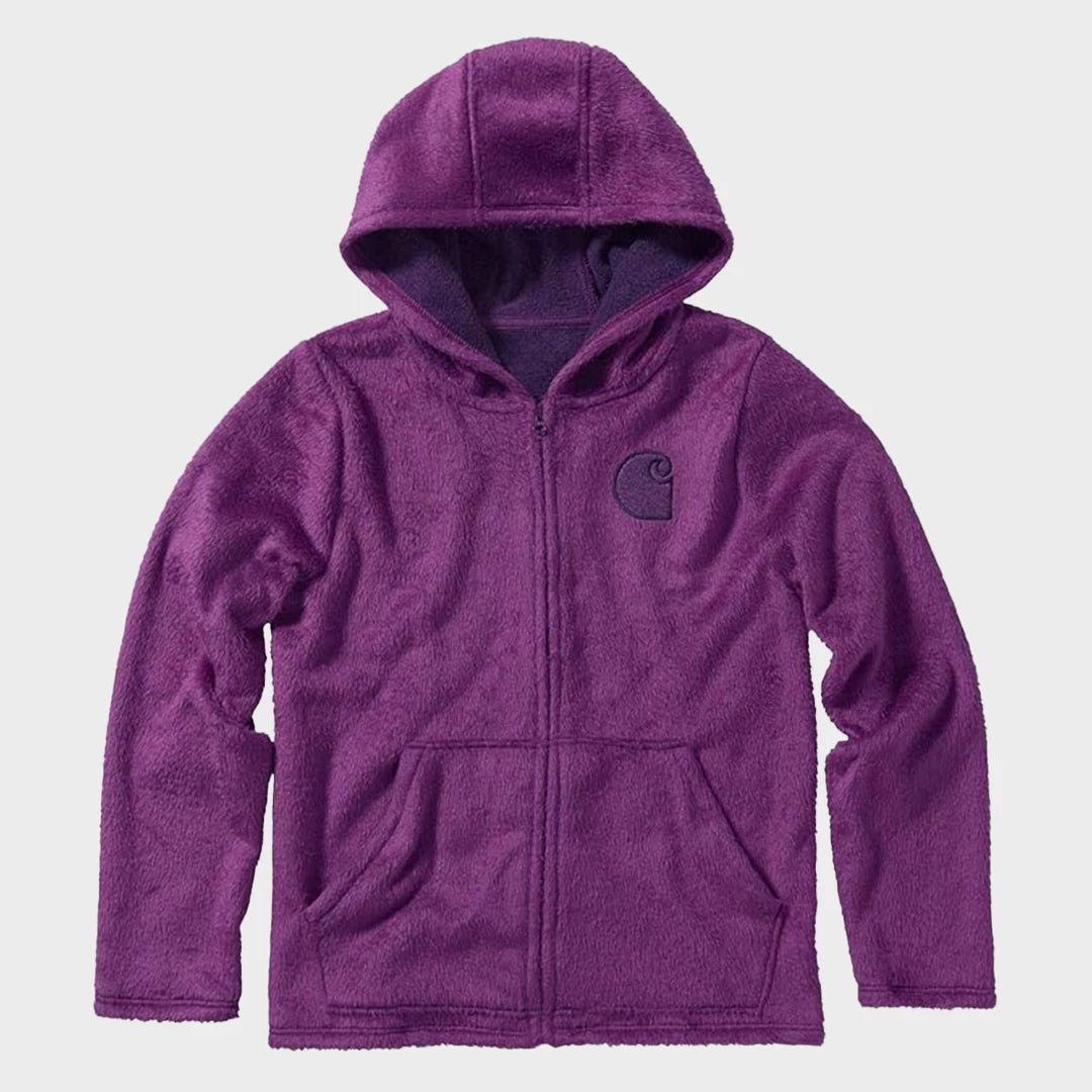 Girls Purple Carhartt Fleece Zipper from You Know Who's