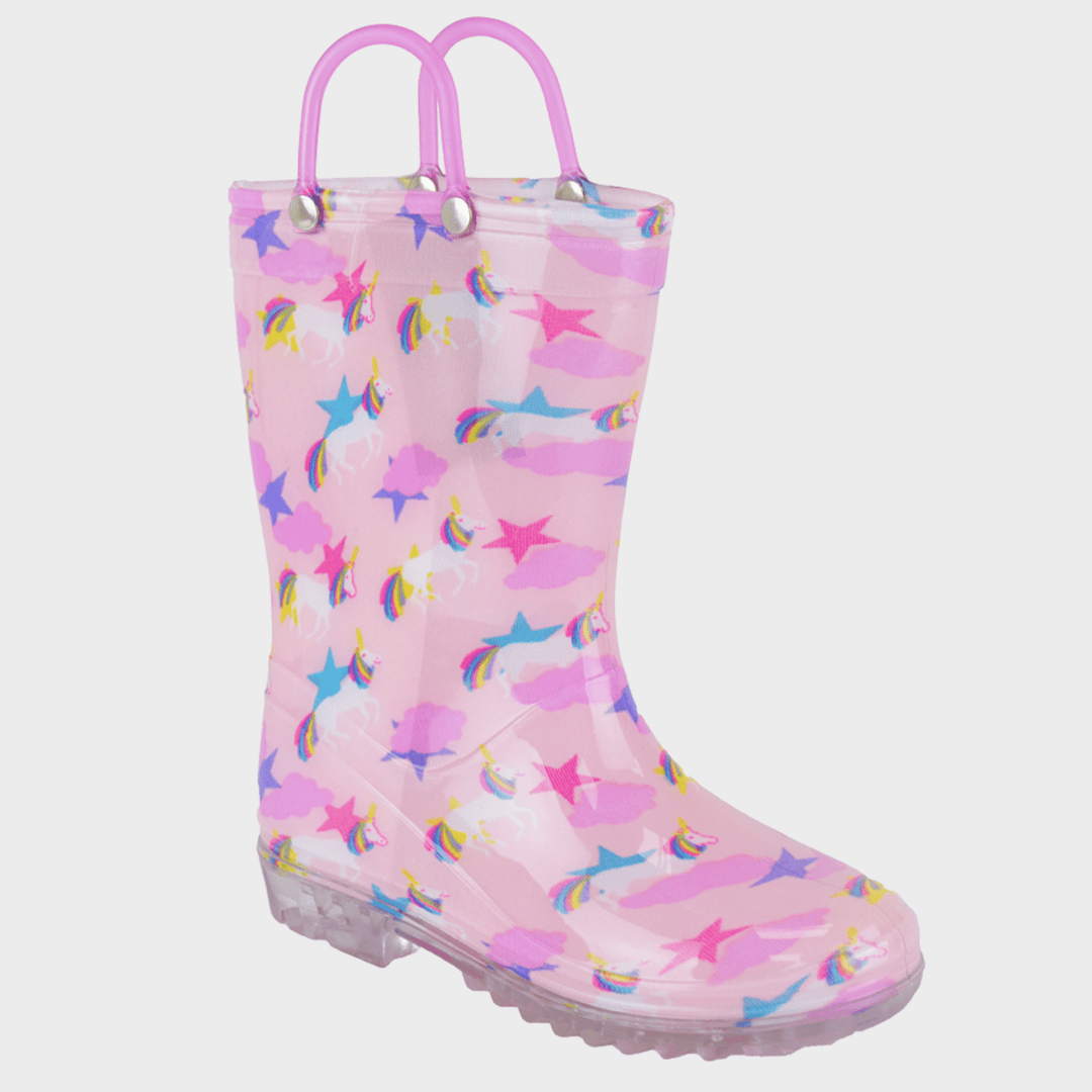 Girls PVC Unicorn Wellies from You Know Who's