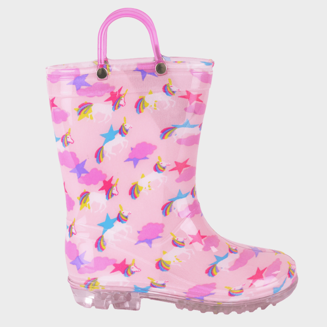 Girls PVC Unicorn Wellies from You Know Who's