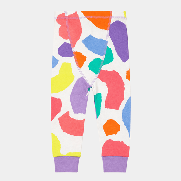 Girls Rainbow Abstract Pj Bottoms from You Know Who's