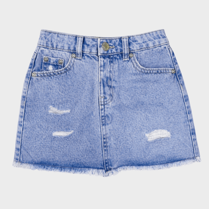 Girls RI Denim Skirt (12M - 16Y) from You Know Who's