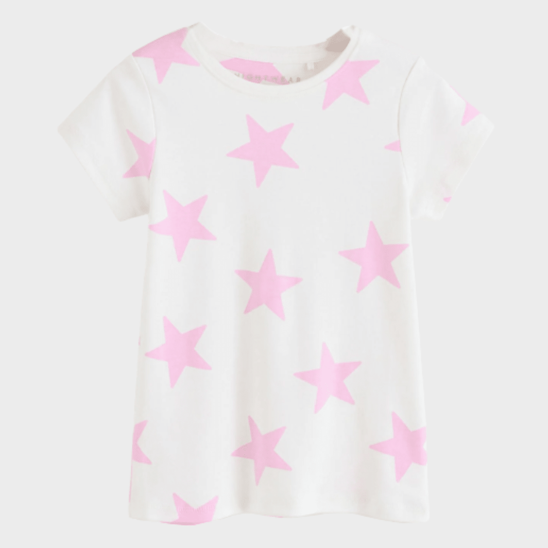 Girls Star Print T-shirt from You Know Who's
