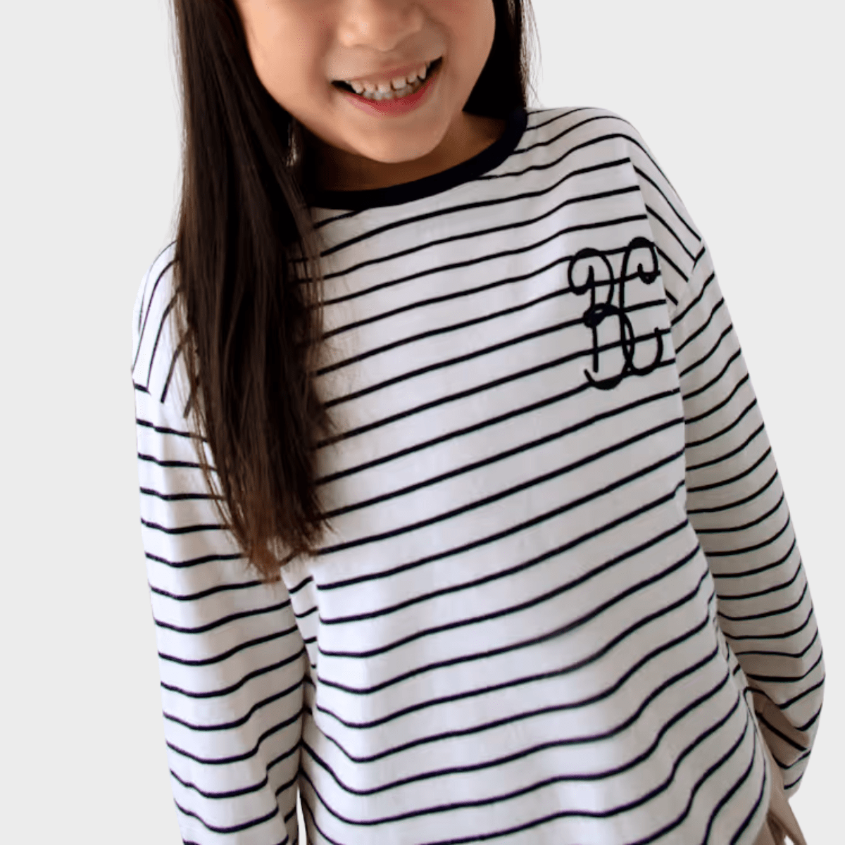 Girls Striped Top (2Y - 10Y) from You Know Who's