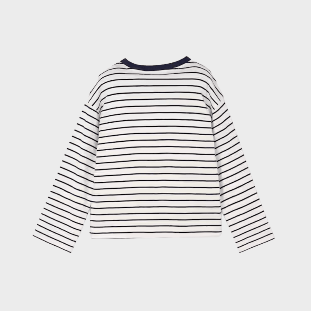 Girls Striped Top (2Y - 10Y) from You Know Who's