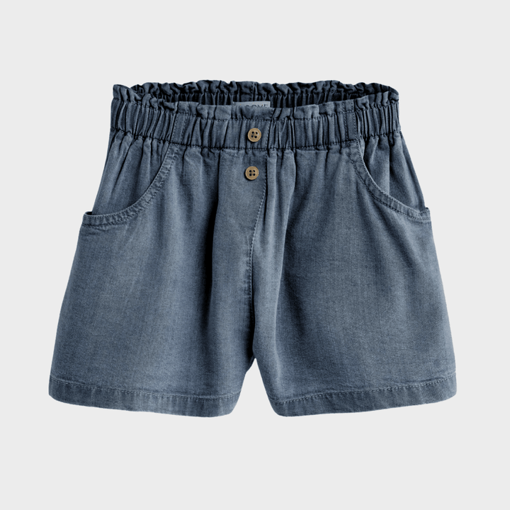 Girls Tencil Dark Denim Short from You Know Who's