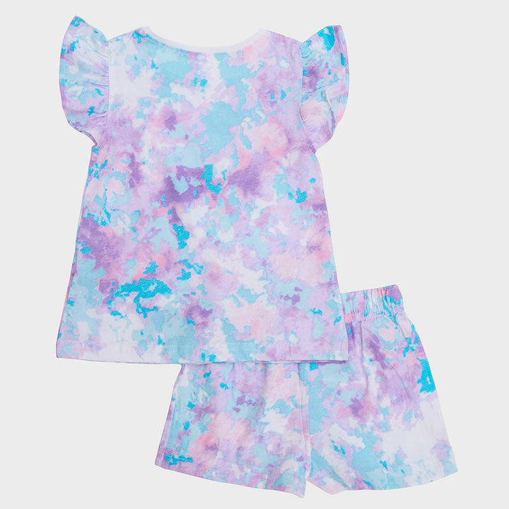 Girls Tie Dye Shorty PJs from You Know Who's