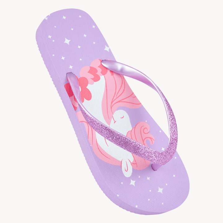 Girls Unicorn Flip Flops from You Know Who's
