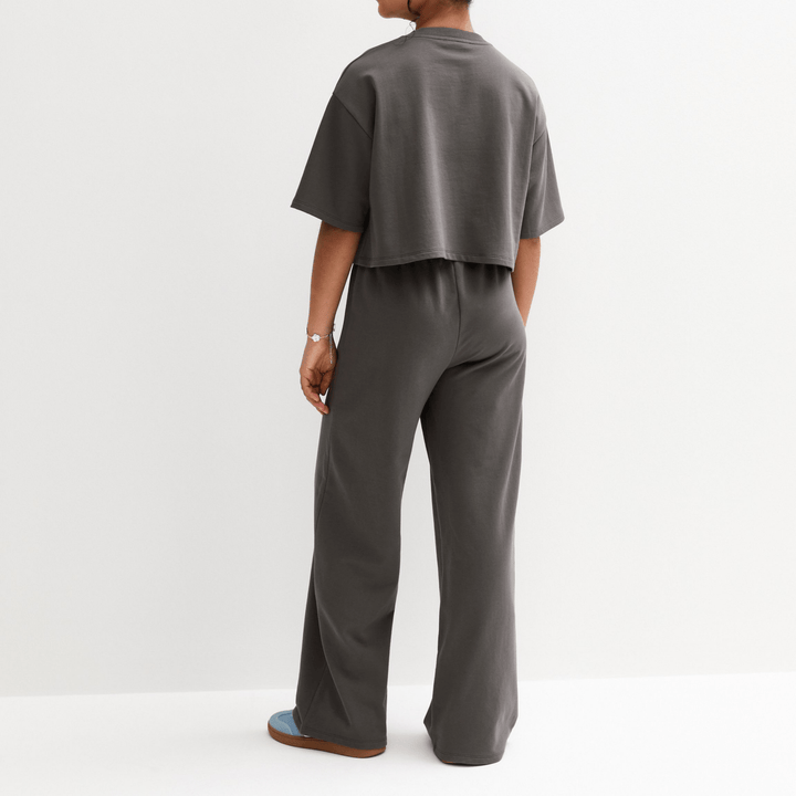 Girls Washed Wide Leg Joggers (10 - 15Y) from You Know Who's