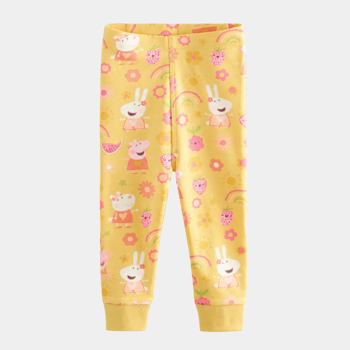 Girls Yellow Peppa Pig Pj Bottoms from You Know Who's