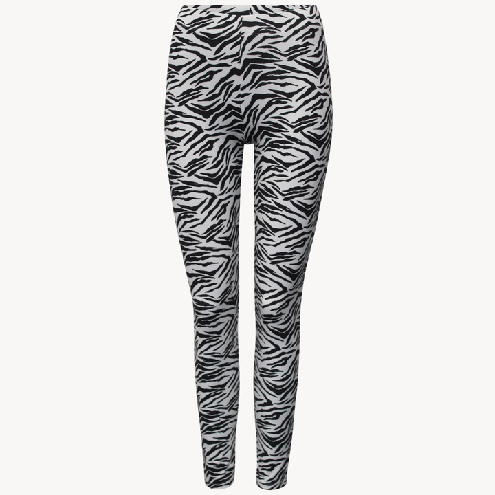 Girls Zebra Monochrome Leggings (6 - 10Y) from You Know Who's
