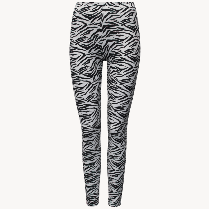 Girls Zebra Monochrome Leggings (6 - 10Y) from You Know Who's
