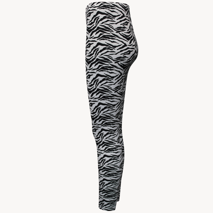 Girls Zebra Monochrome Leggings (6 - 10Y) from You Know Who's