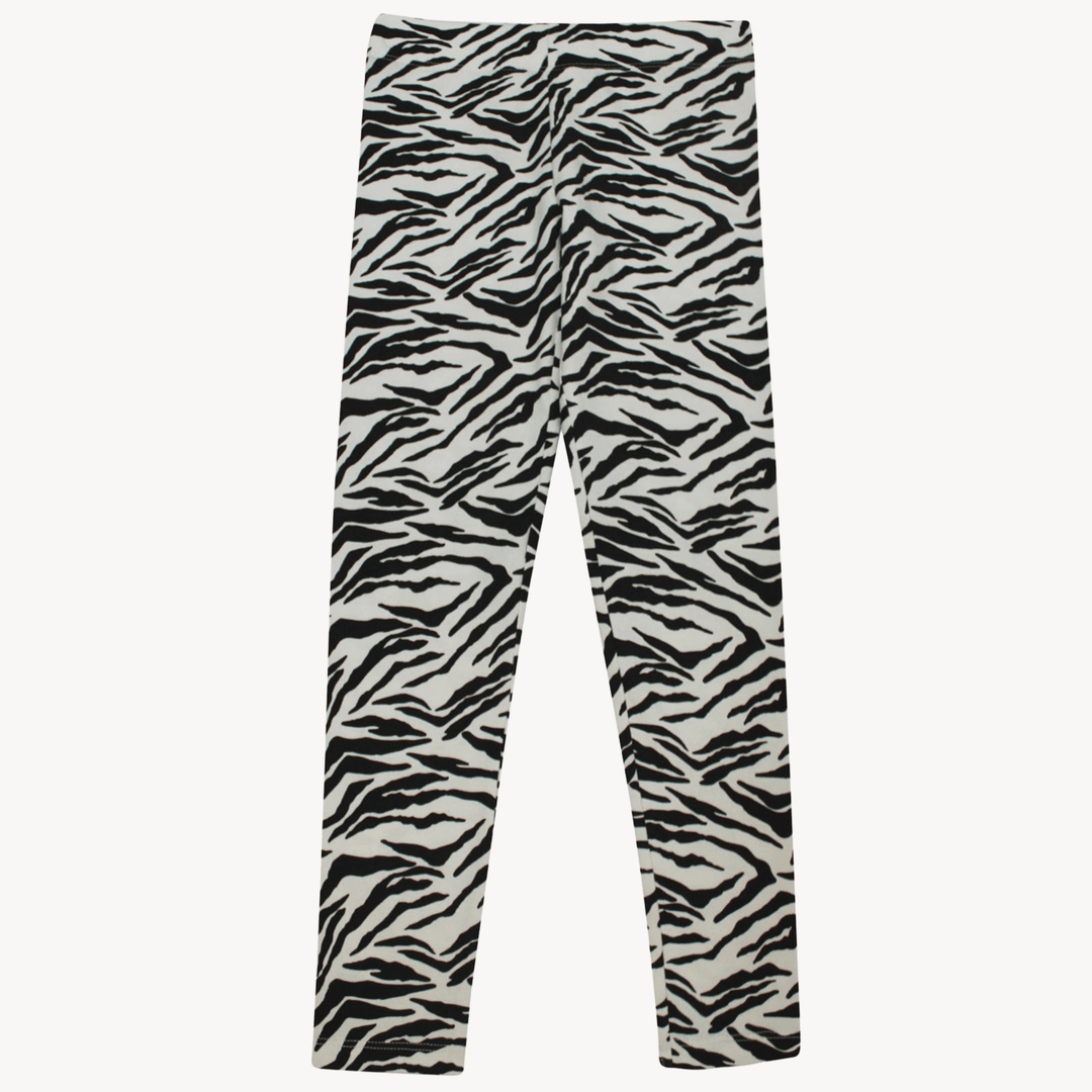 Girls Zebra Monochrome Leggings (6 - 10Y) from You Know Who's