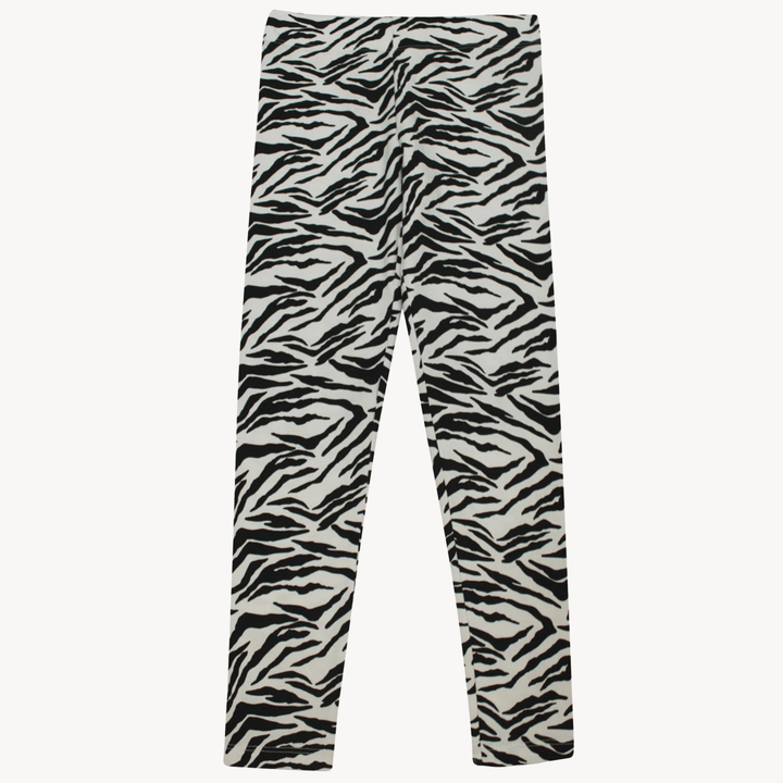 Girls Zebra Monochrome Leggings (6 - 10Y) from You Know Who's