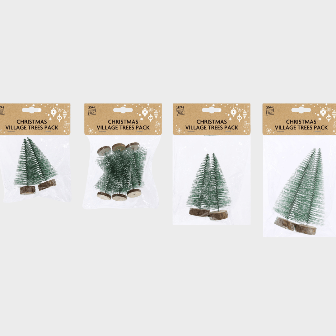 Glitter bristle tree pack asst from You Know Who's