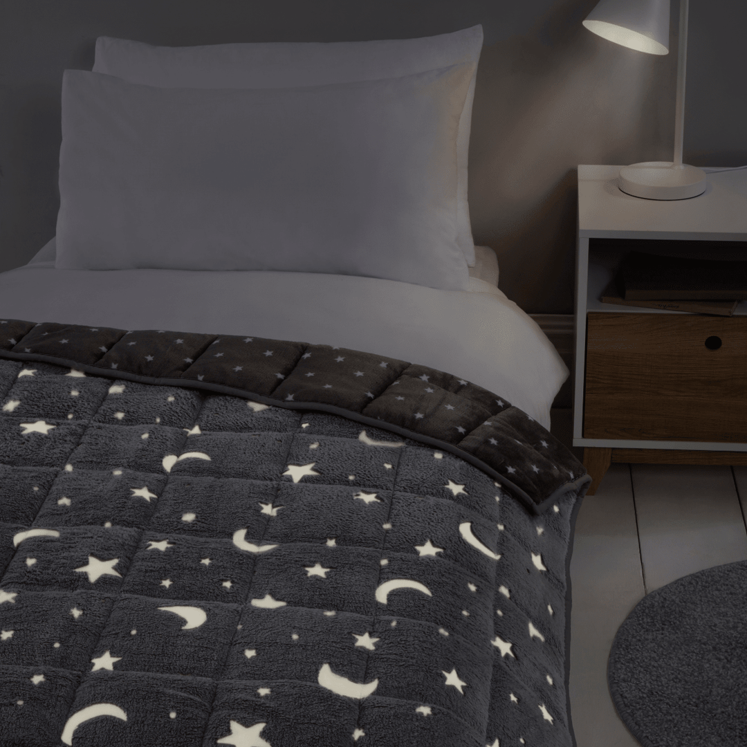 Glow In The Dark Gravity Blanket from You Know Who's