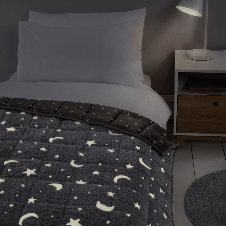 Glow In The Dark Gravity Blanket from You Know Who's