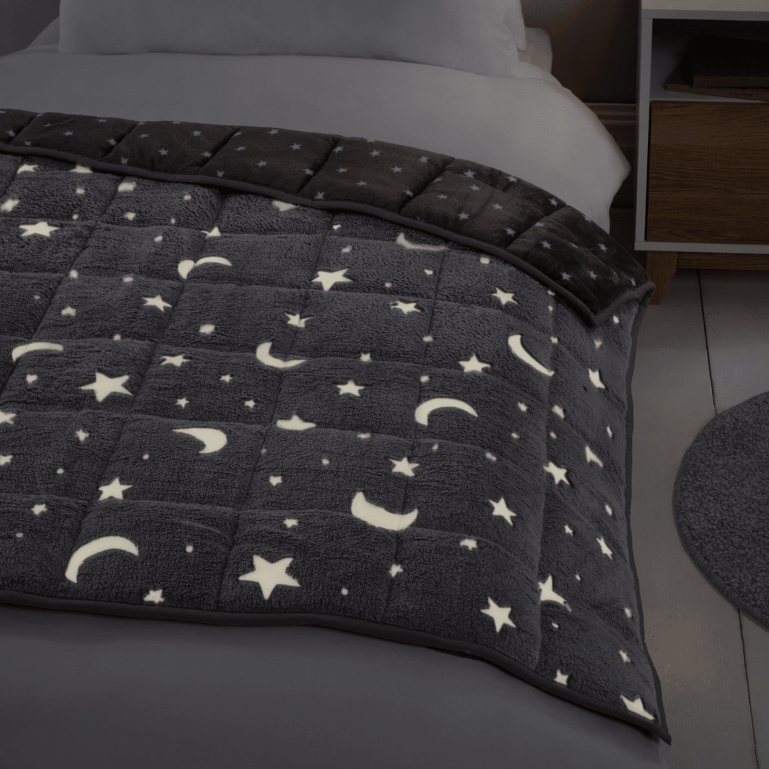 Glow In The Dark Gravity Blanket from You Know Who's