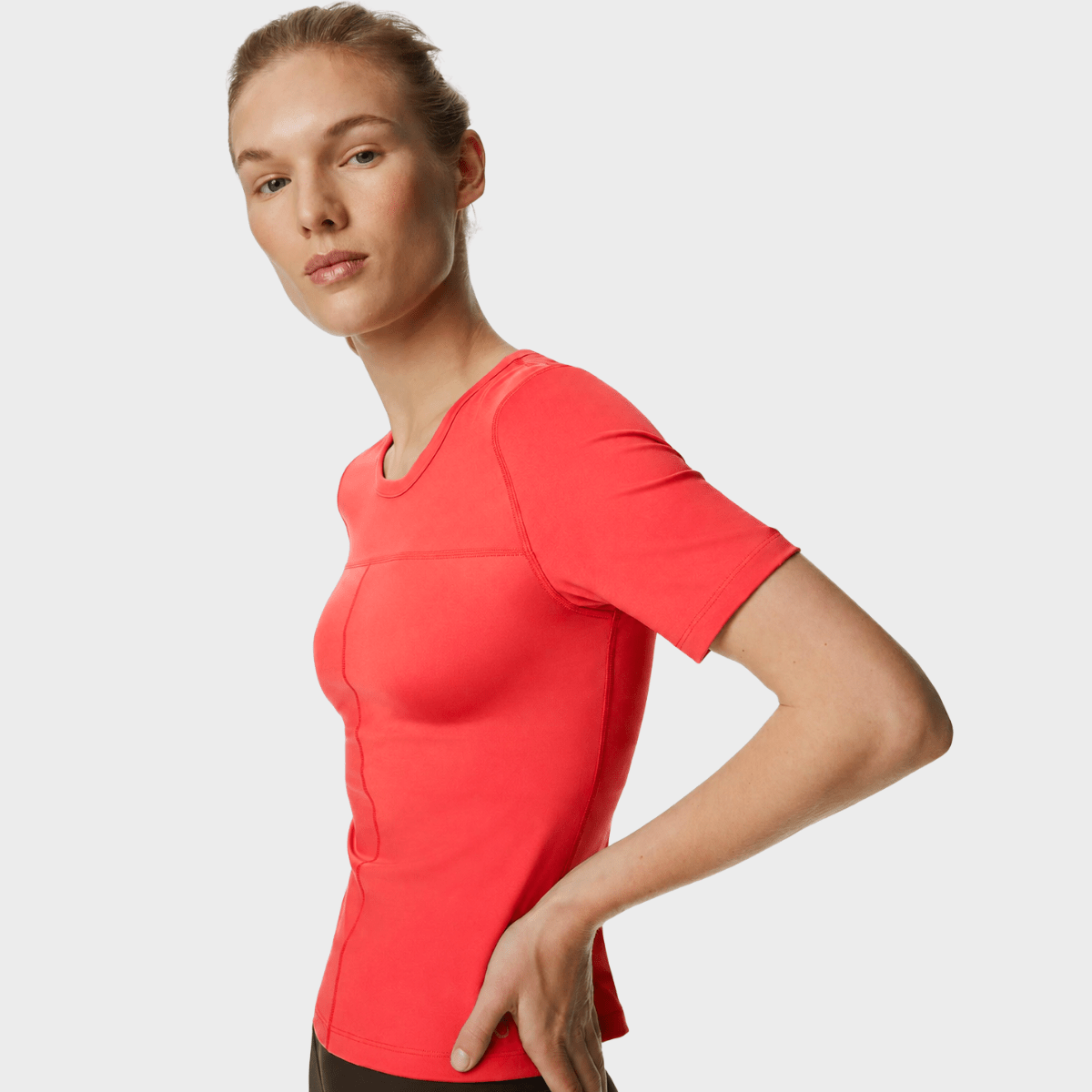 GM Active Coral Fitted Tee from You Know Who's