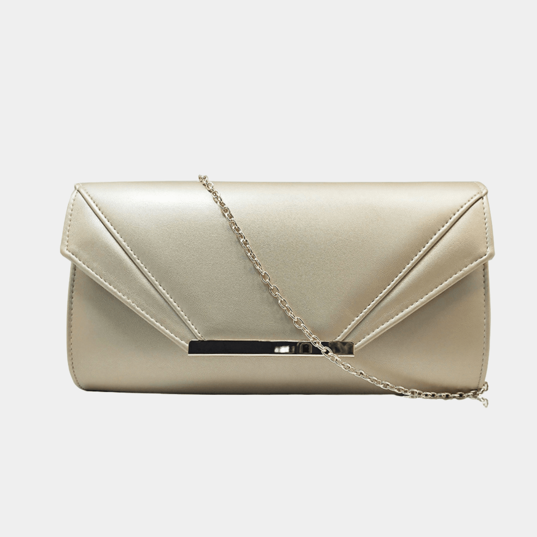 Gold Envelope Clutch Bag from You Know Who's