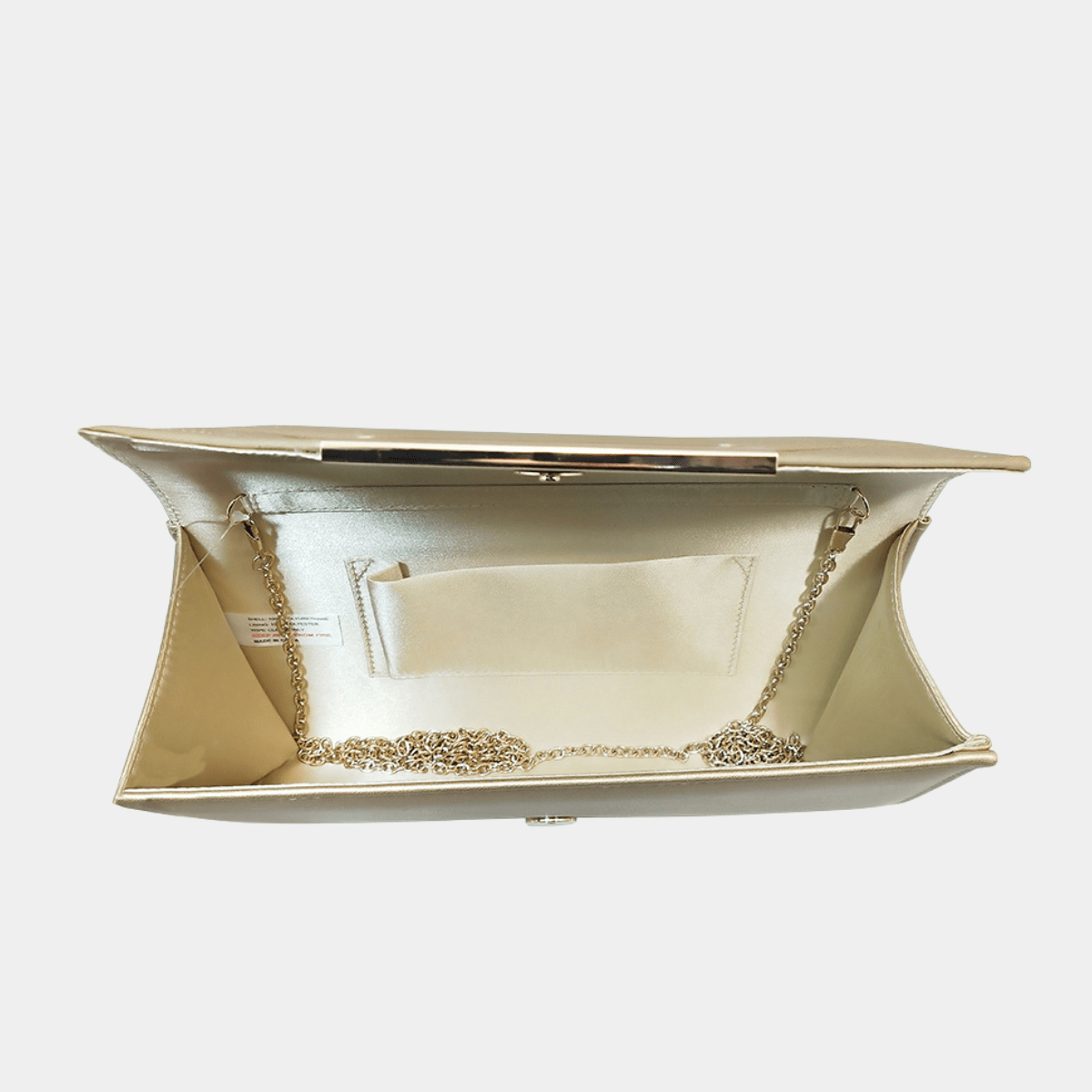 Gold Envelope Clutch Bag from You Know Who's