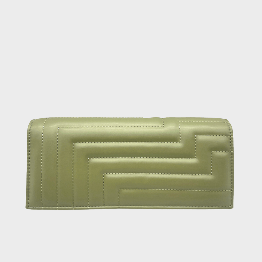 Green Long Shell Quilted Bag from You Know Who's