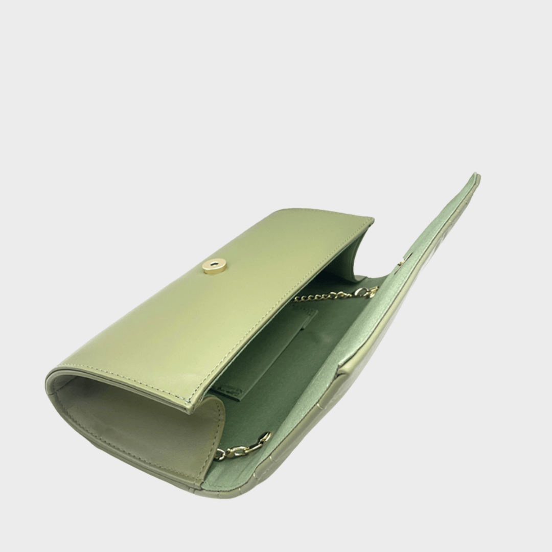 Green Long Shell Quilted Bag from You Know Who's