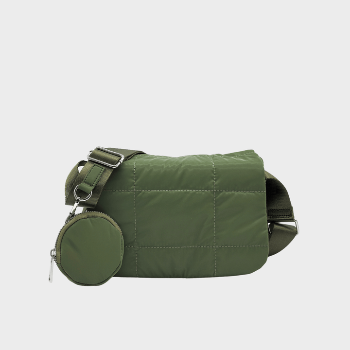 Green Padded Crossbody Bag from You Know Who's