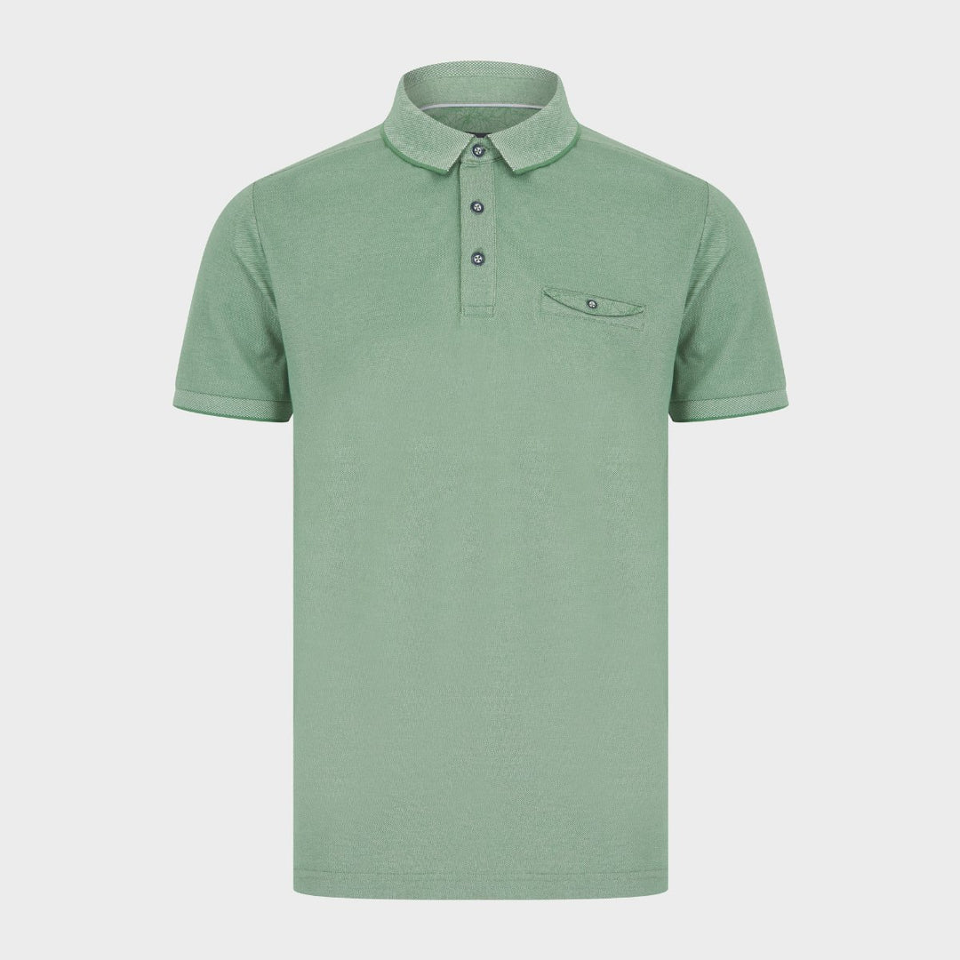 Green Polo With Chest Pocket from You Know Who's
