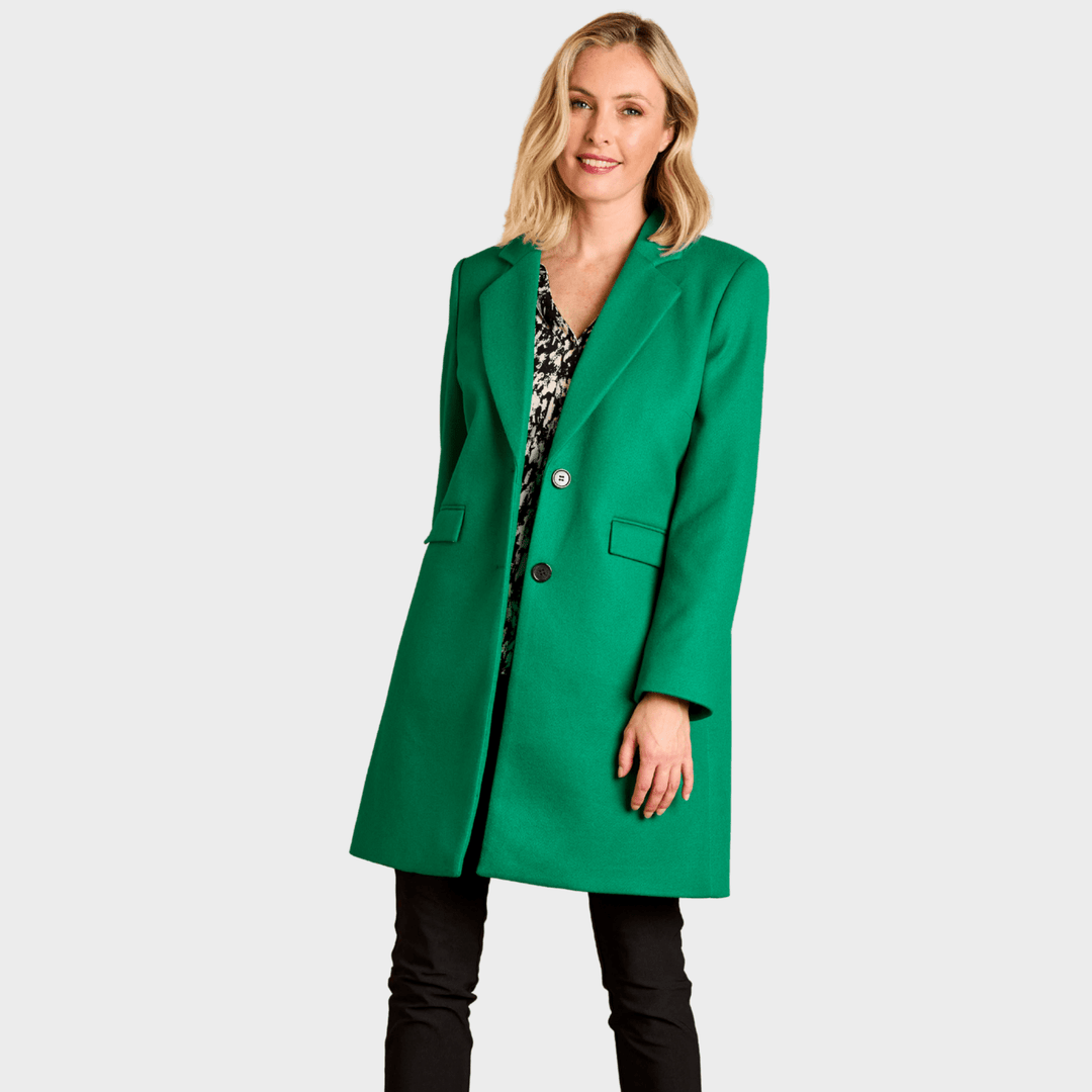 Green Single Breasted Formal Coat from You Know Who's