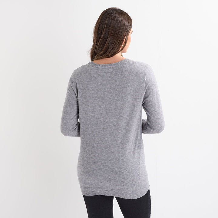 Grey Cheers Christmas Jumper from You Know Who's