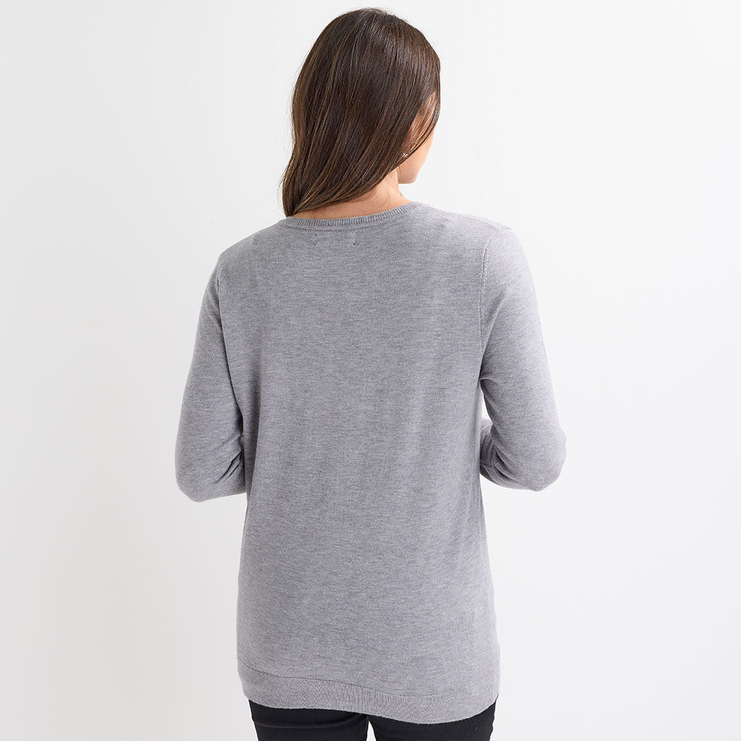 Grey Jolly Christmas Jumper from You Know Who's