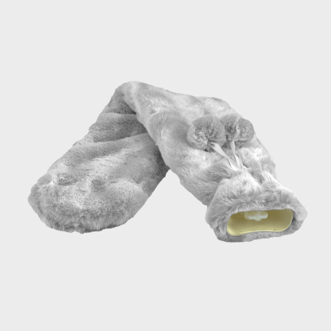 Grey Longline Supersoft Hot Water Bottle from You Know Who's