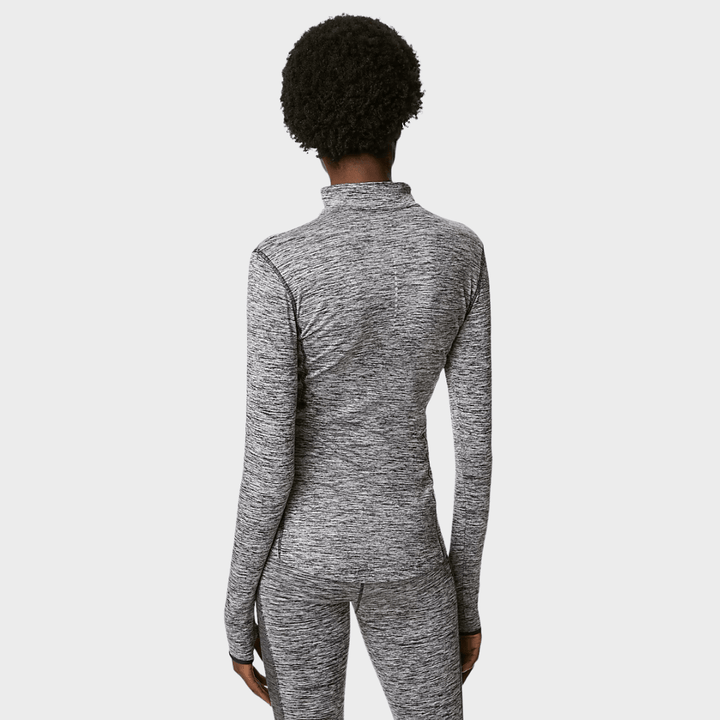 Grey Marl GM 1/4 zip Pull Over from You Know Who's