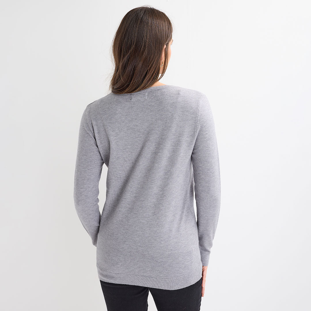 Grey Merry Fizzmas Christmas Jumper from You Know Who's