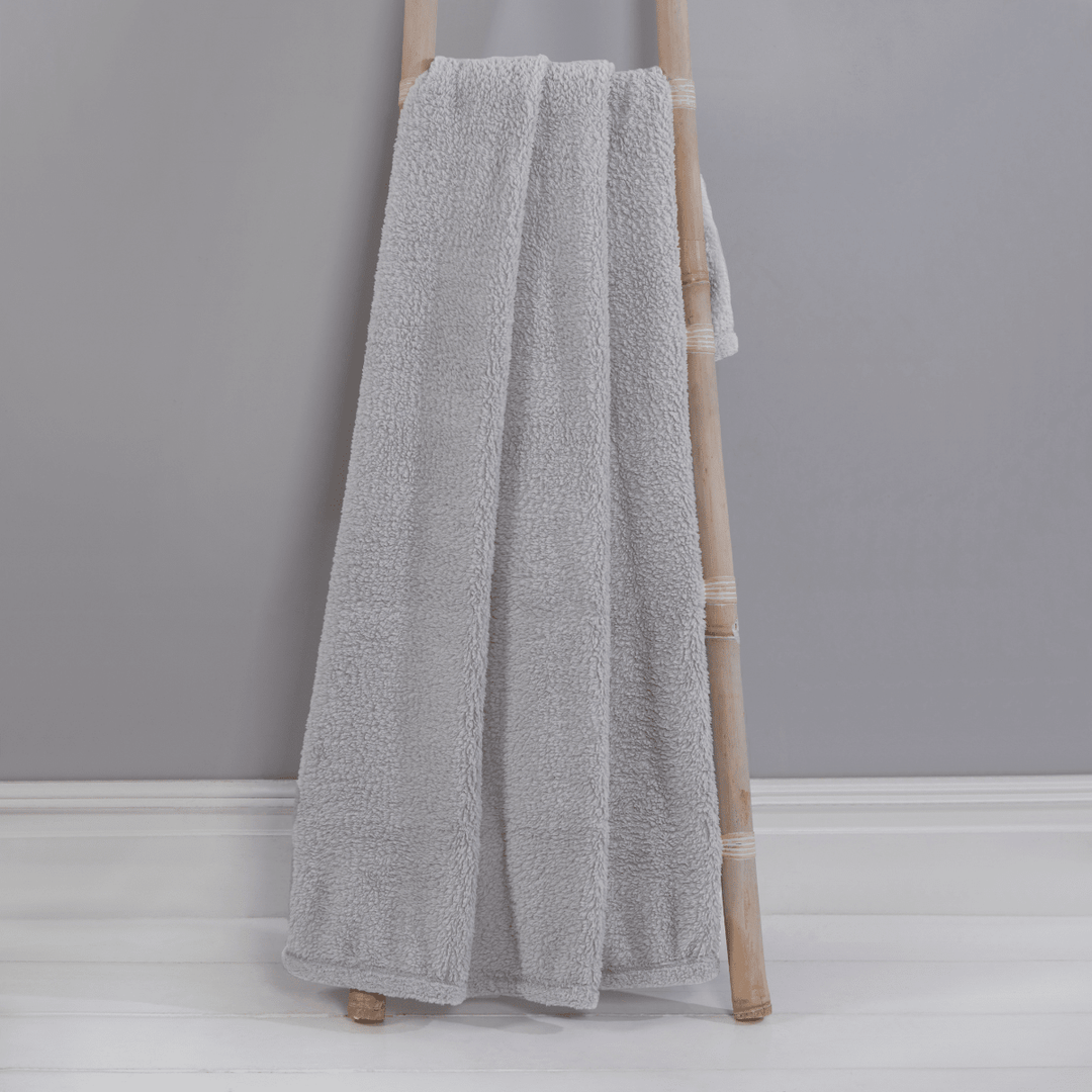 Grey Teddy Throw 125x150cm from You Know Who's