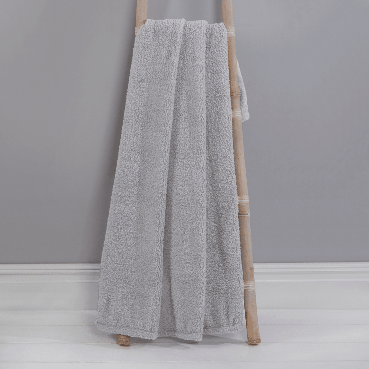 Grey Teddy Throw 125x150cm from You Know Who's