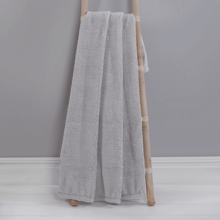 Grey Teddy Throw 125x150cm from You Know Who's