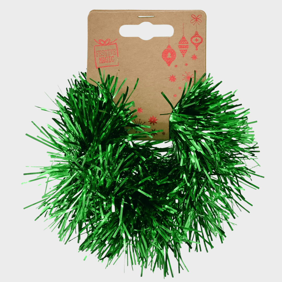 Hair scrunchie w/tinsel pom pom asst from You Know Who's