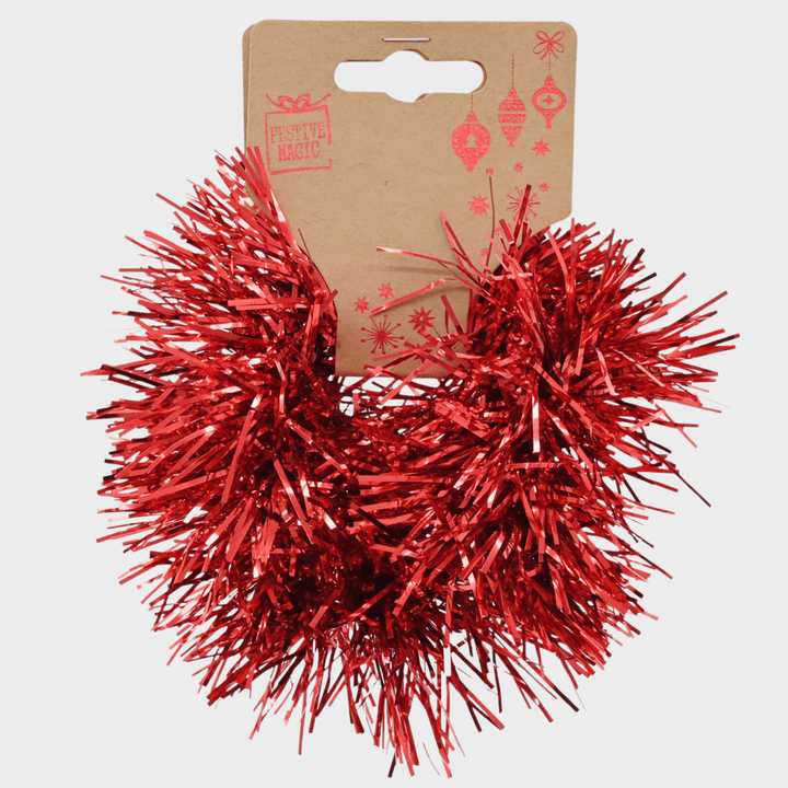 Hair scrunchie w/tinsel pom pom asst from You Know Who's
