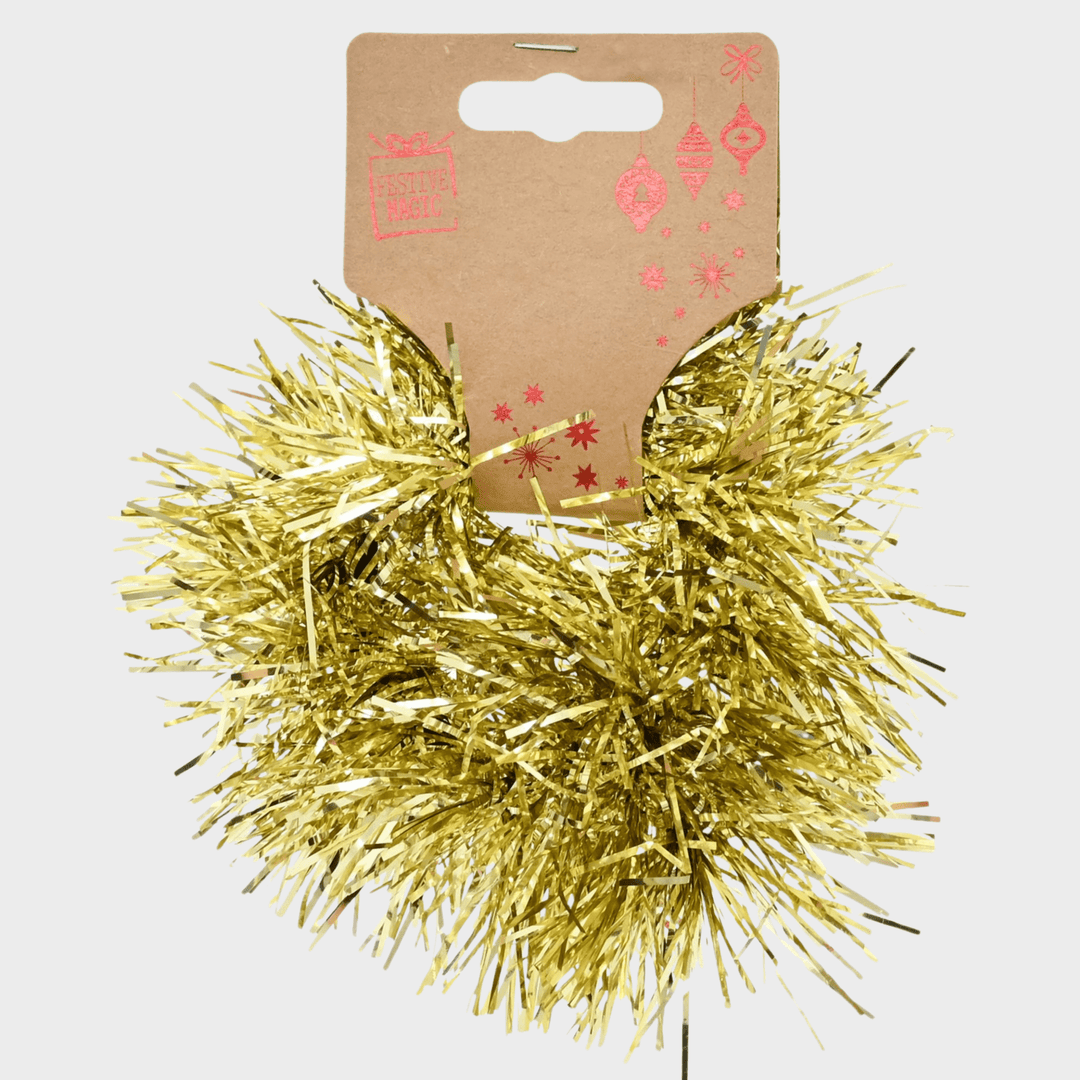 Hair scrunchie w/tinsel pom pom asst from You Know Who's