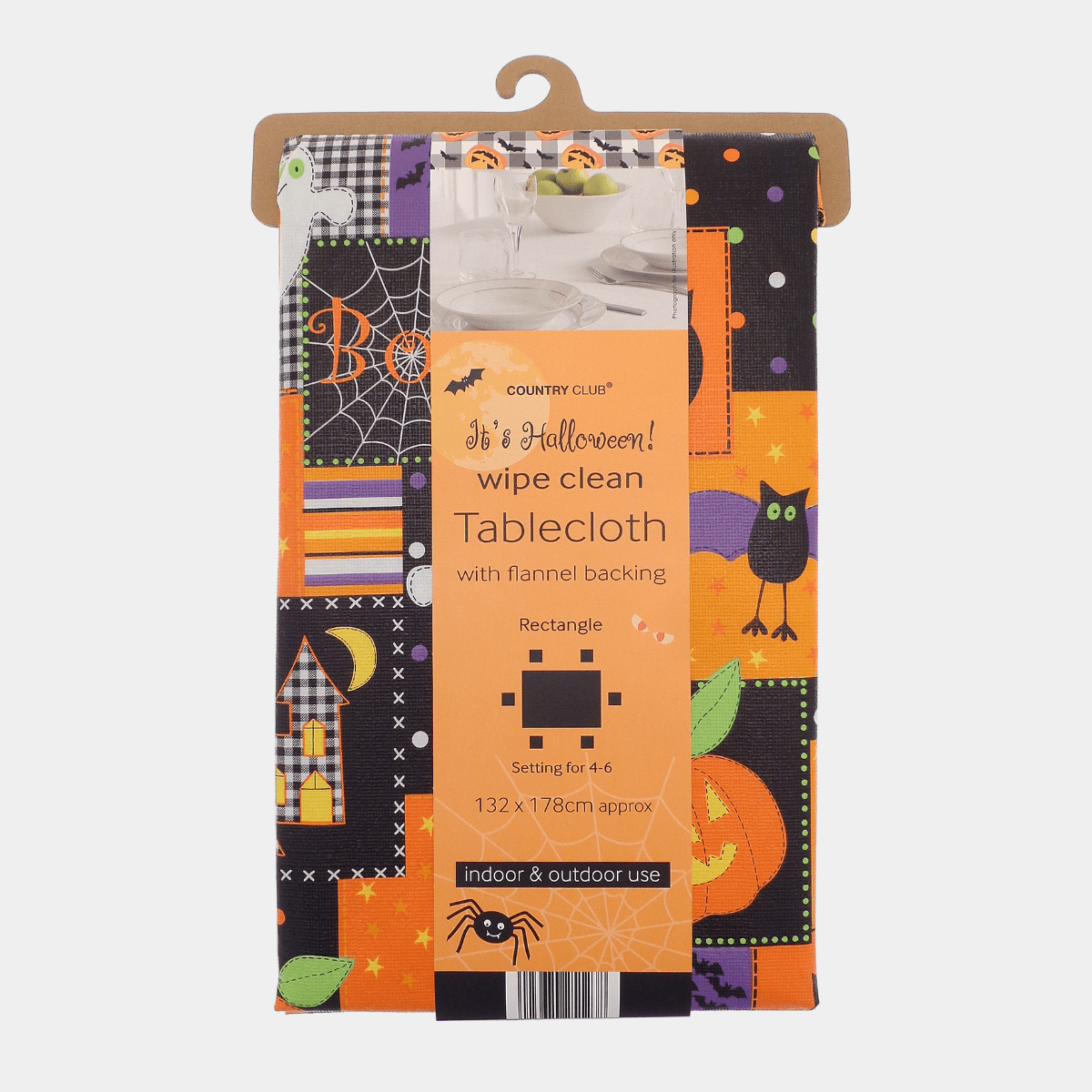 Halloween Wipe Clean Tablecloth from You Know Who's