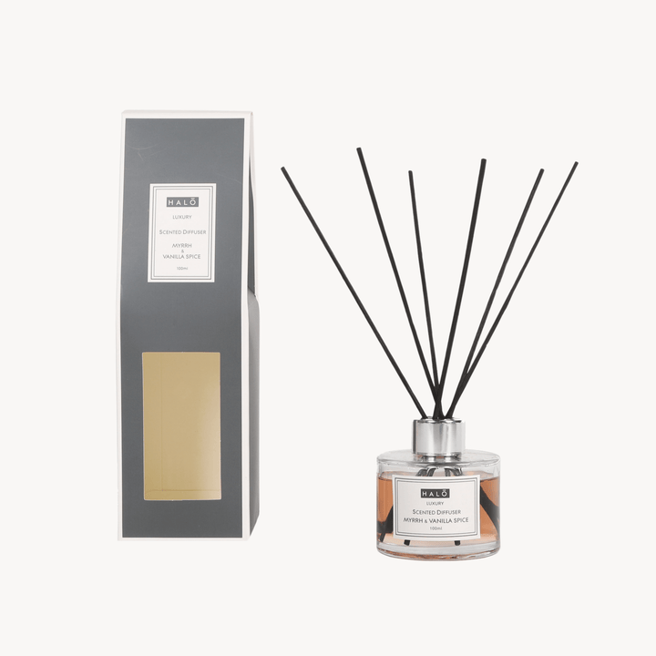 Halo Luxury Myrrh & Tonka Diffuser 3 Sizes from You Know Who's