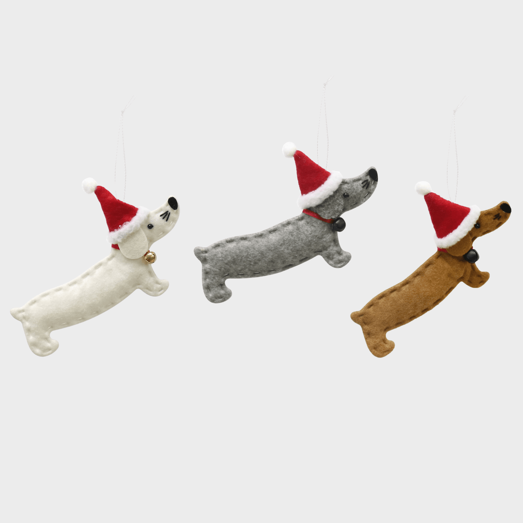 Hang deco dachshund 15x10cm felt from You Know Who's