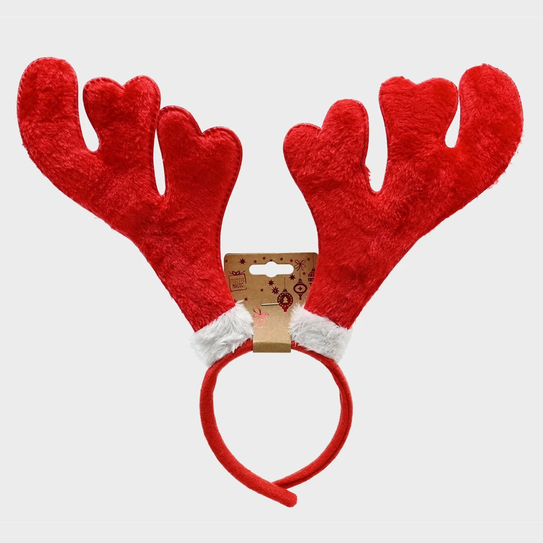 Headband Red Plush Antlers from You Know Who's