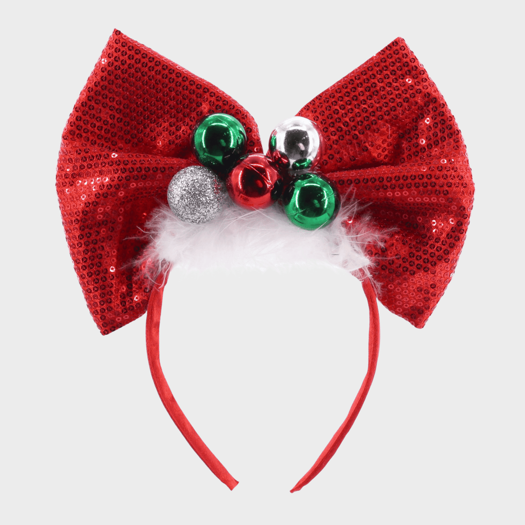 Headband sequins bow from You Know Who's