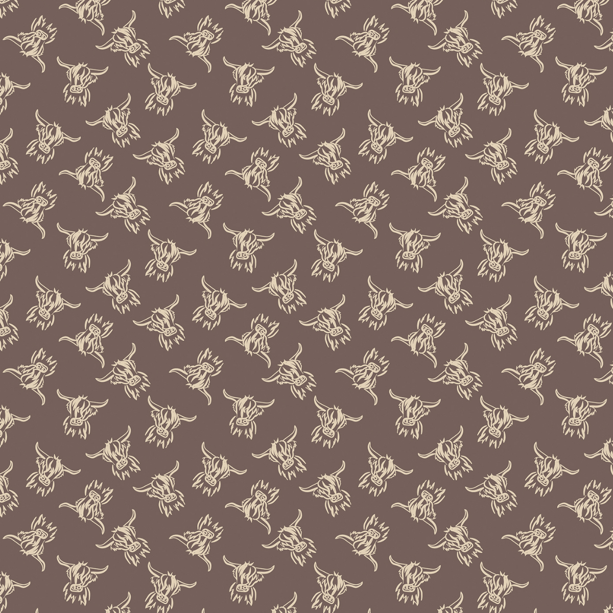 Highland Cow Fleece Throw 120x150cm from You Know Who's