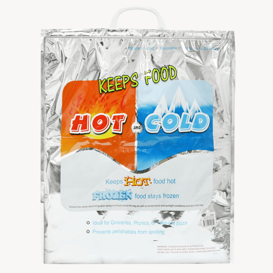 Hot & Cold Foil Bag 41 x 49cm from You Know Who's
